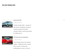 Tablet Screenshot of carrentalwheel.com